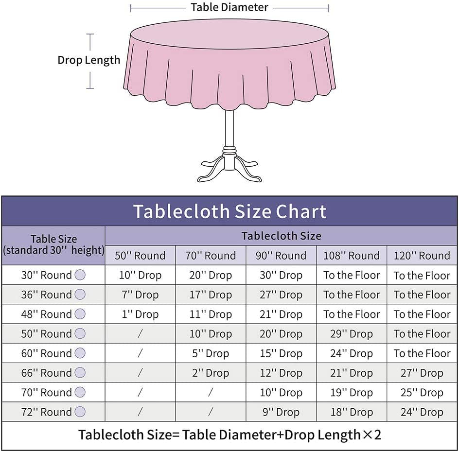 50 Inch round Sequin Tablecloth Champagne, Glitter Tablecloth for Bridal Shower Decorations, Birthday, Wedding, Dessert, Banquet（50 Inch Round, Champagne）
