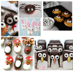 Small Candy Eyeballs Eyes Cake Cupcake Toppers Cookie Decorations