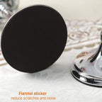 Silver Crystal Candle Holders，Candlestick Holders for Wedding Party Centerpiece