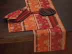 Christmas Thanksgiving Holiday Tabletop Décor Collection Decorative Napkin Ring Holder Set, 2" Diameter, Rustic Harvest Pumpkin, 6 Piece