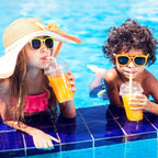 500 Pcs Clear Disposable Plastic Flexible Straws.(0.23'' Diameter and 7.7" Long)