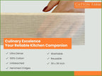 Grade 100 XL Cheese Cloths - Straining & More; 36X36 Inch; 100% Unbleached Cotton Cheesecloth; Reusable with Hemmed 2 Edges; Ultra-Dense (The Finest) Butter Muslin
